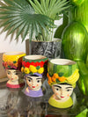 Fruit Hat Lady Bust Planter - Green