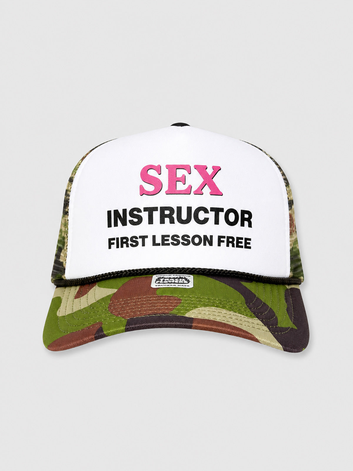 Trucker Logo Hat / Cap - Sex Instructor