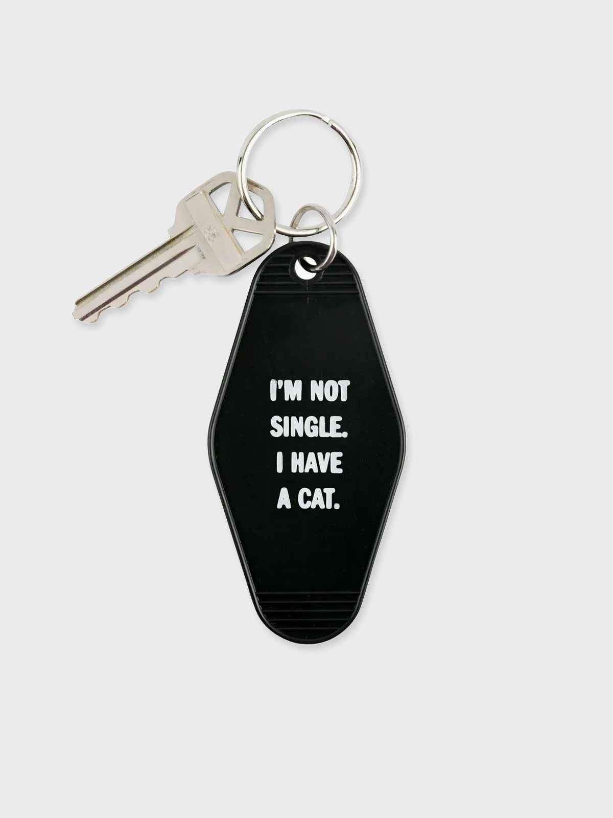 Key Tag - I'm Not Single I Have A Cat