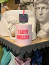 Cup / Mug - I Love Willies - Pink