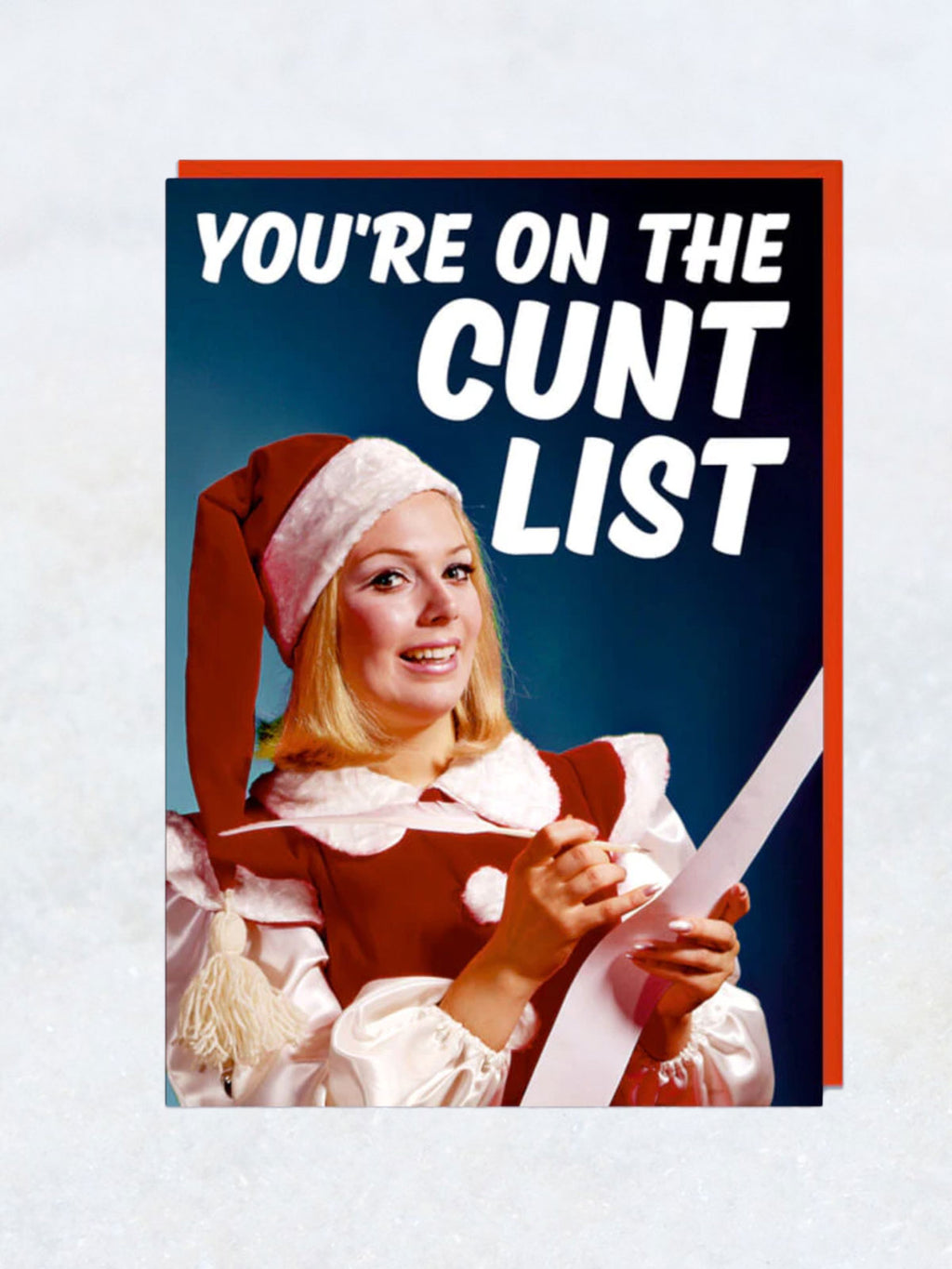 Greeting Card - Cunt List