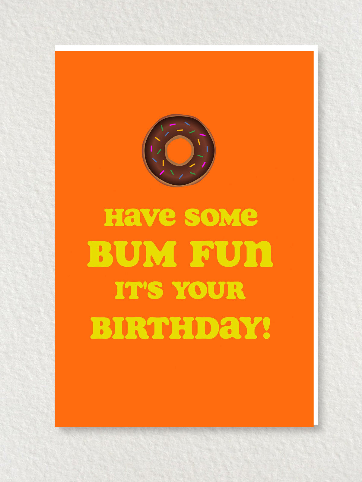 Greeting Card - Bum Fun