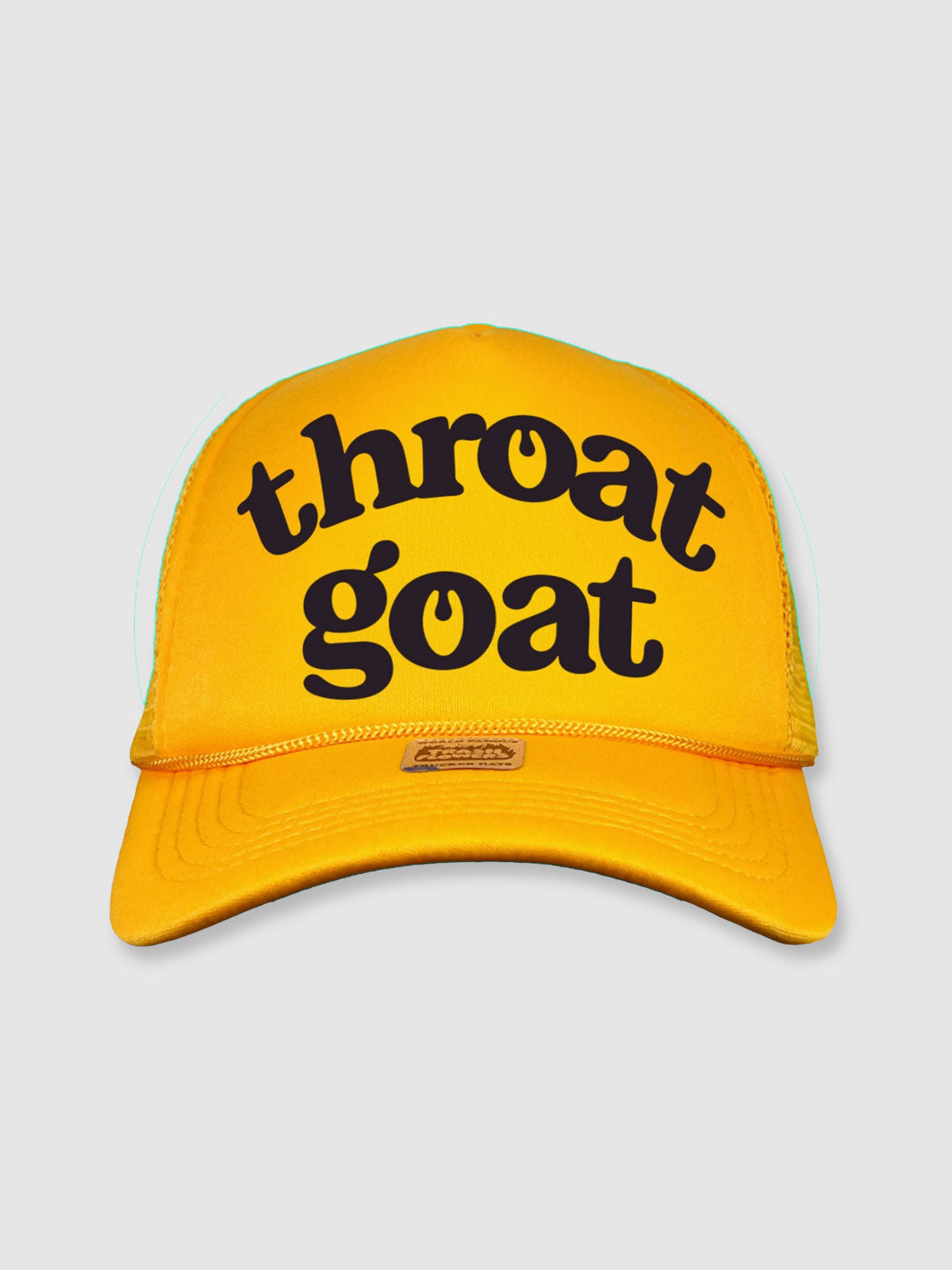 Trucker Logo Hat / Cap - Throat G.O.A.T.