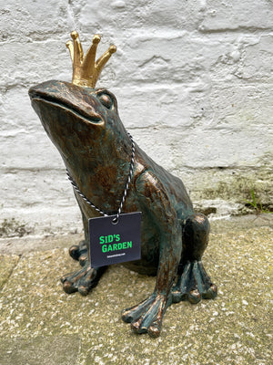 Prince Frog Garden Statue