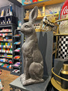 Large Rustic Rabbit Statue - 70cm