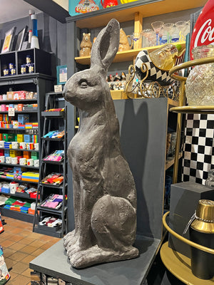 Large Rustic Rabbit Statue - 70cm