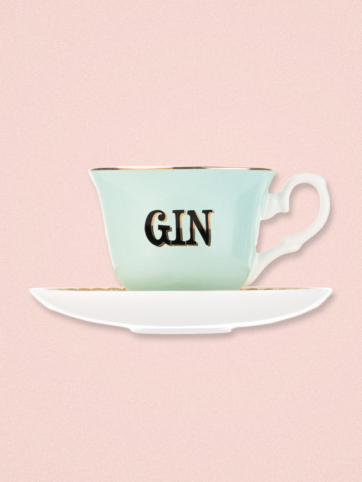 Yvonne Ellen Cup & Saucer - Boozy Gin