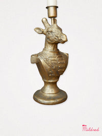 Gentry Giraffe Candlestick Holder - Gold