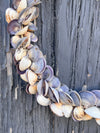 Cockles Shell Round Wreath - 26cm