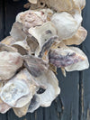 Oyster Shell Wreath Round - 30cm