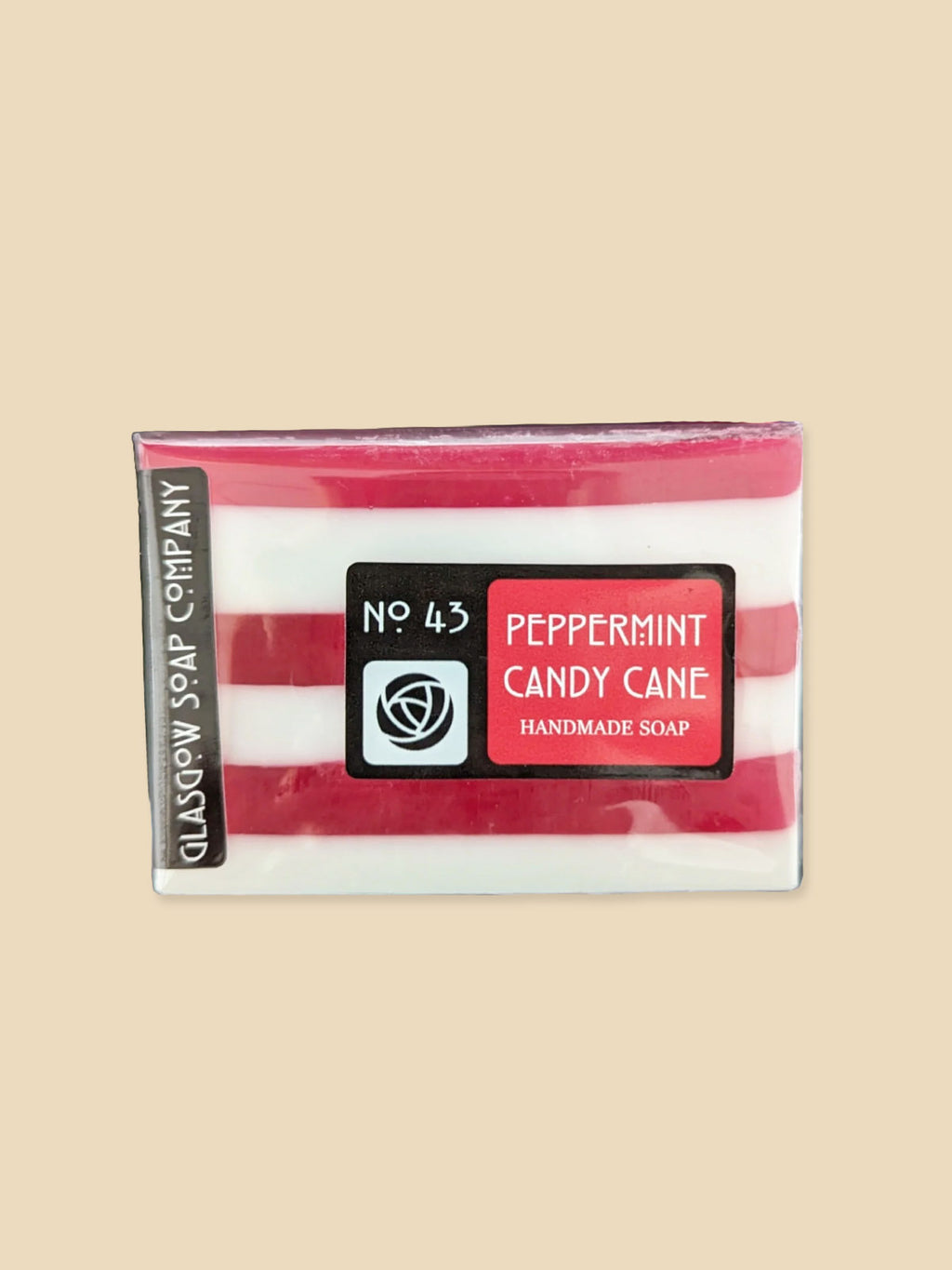 Glasgow Soap Company - Soap Bar - Peppermint Candy Cane