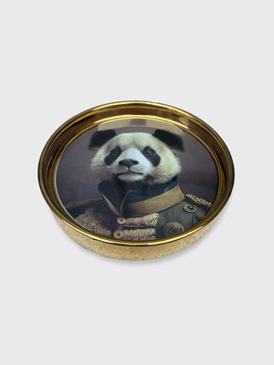 Jungle Gentry Round Trinket Dish - Panda