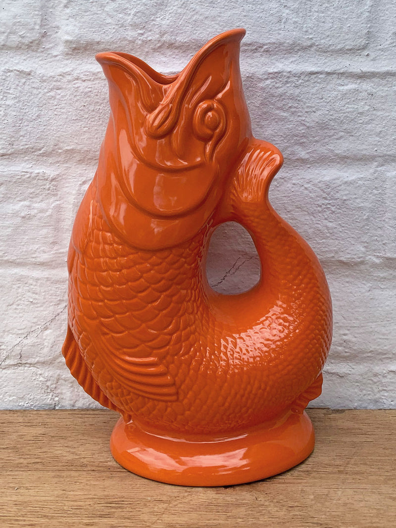 Gluggle Jug  Extra Large Orange