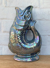 Gluggle Jug Extra Large Grey Lustre