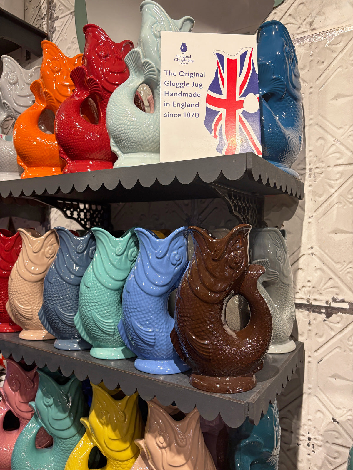 Gluggle Jug Large - Cocoa Brown