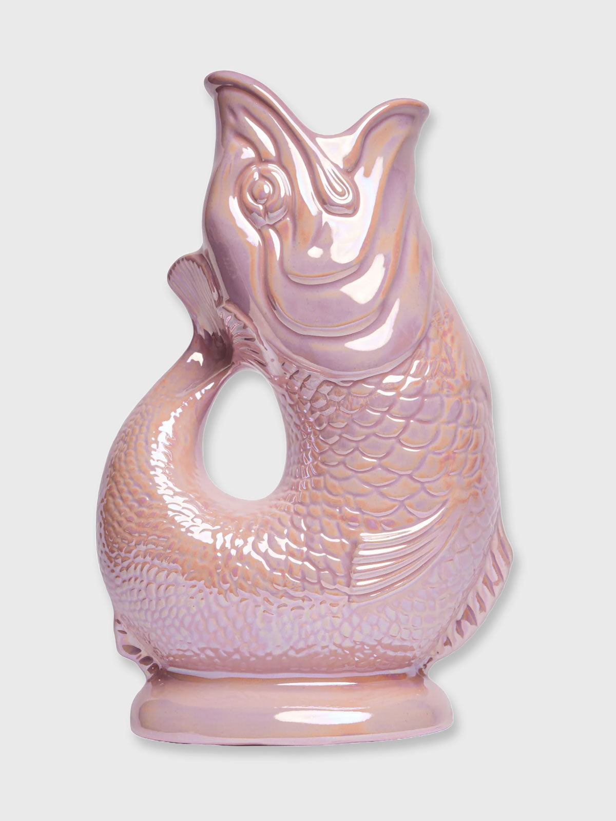 Gluggle Jug Extra Large Lustre - Baby Pink