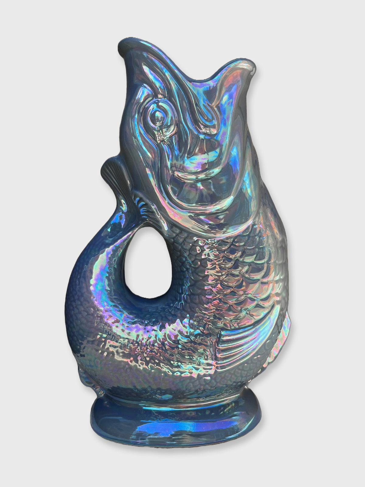 Gluggle Jug Extra Large Lustre - Denim Blue