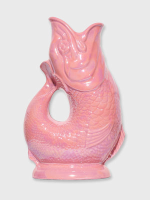 Gluggle Jug Extra Large Lustre - Pink