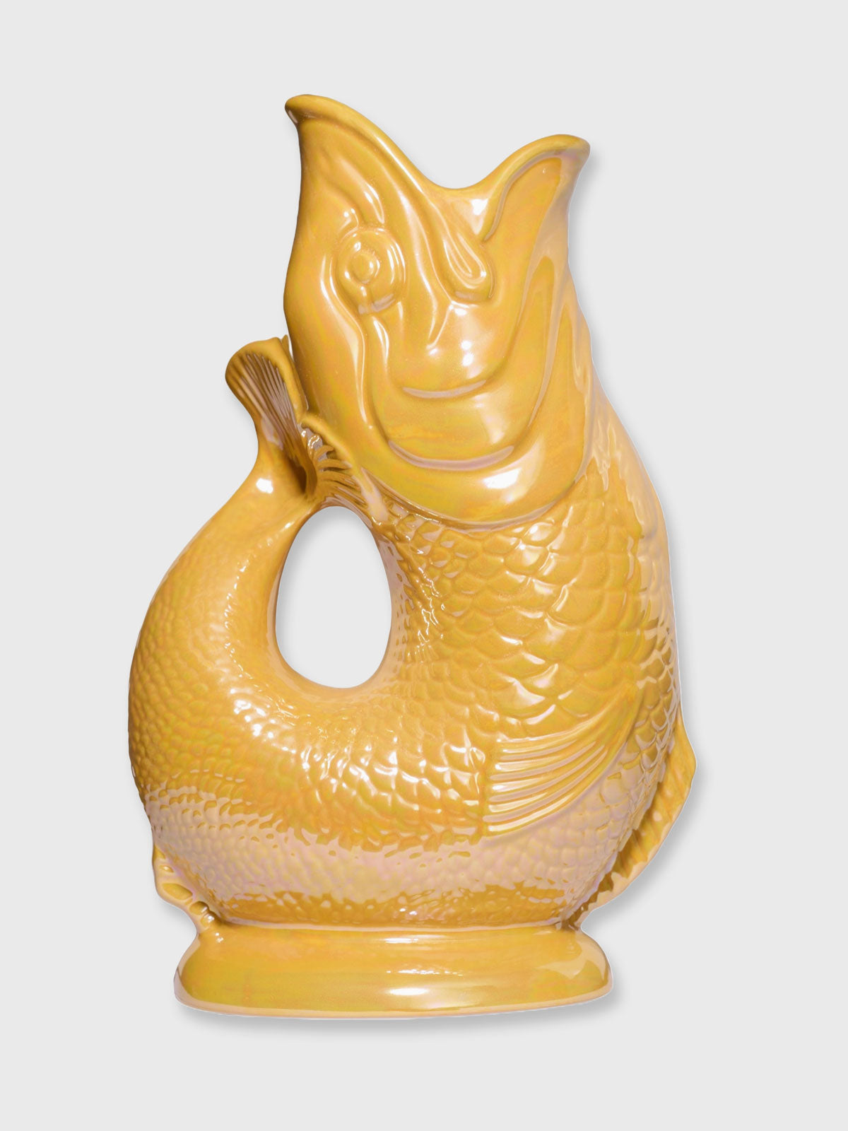 Gluggle Jug Extra Large Lustre - Yellow