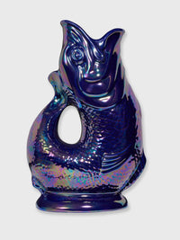 Gluggle Jug Extra Large Cobalt Blue Lustre