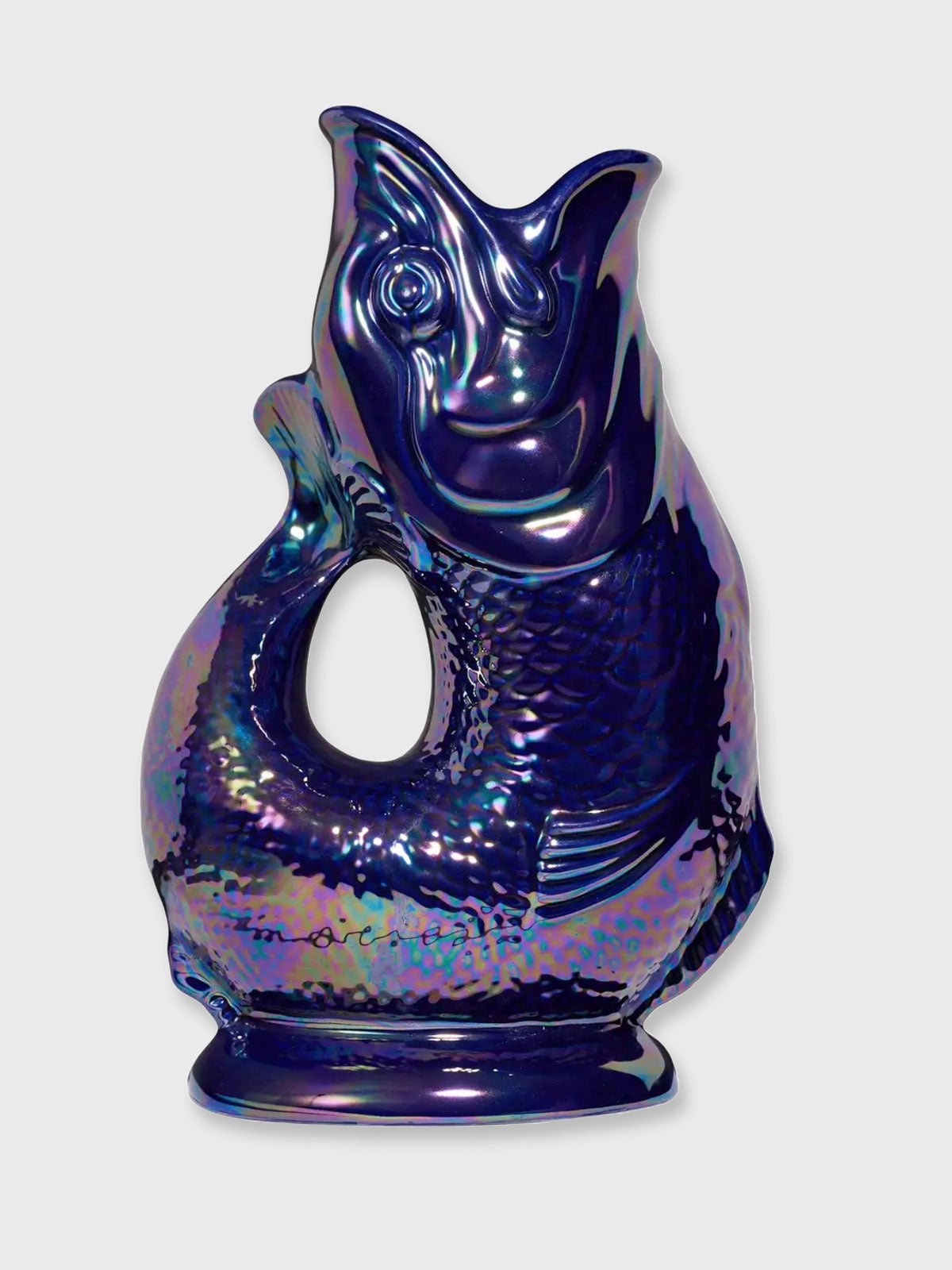 Gluggle Jug Extra Large Cobalt Blue Lustre