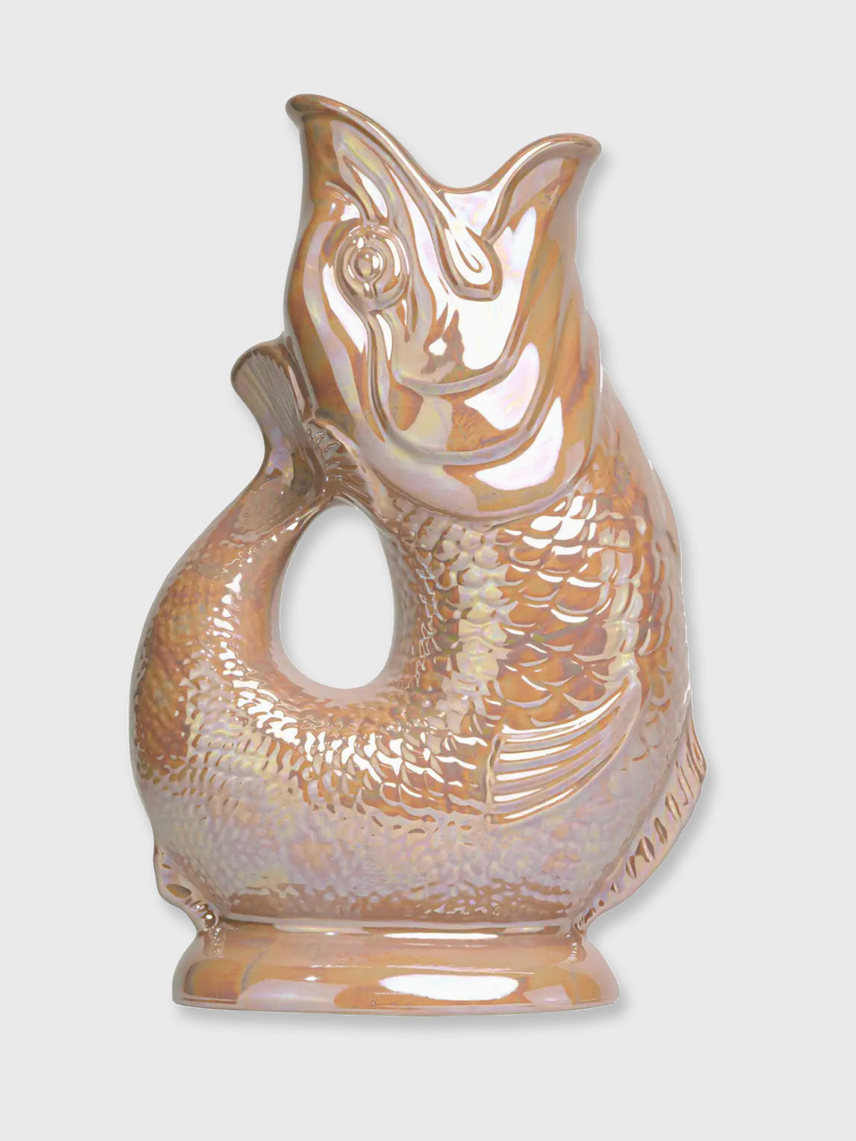 Gluggle Jug Extra Large Lustre - Tan