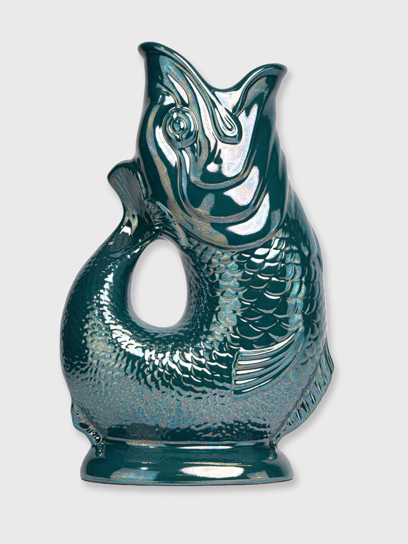 Gluggle Jug Extra Large Lustre - Teal