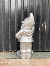 Naughty Finger Gnome 32cm - Silver