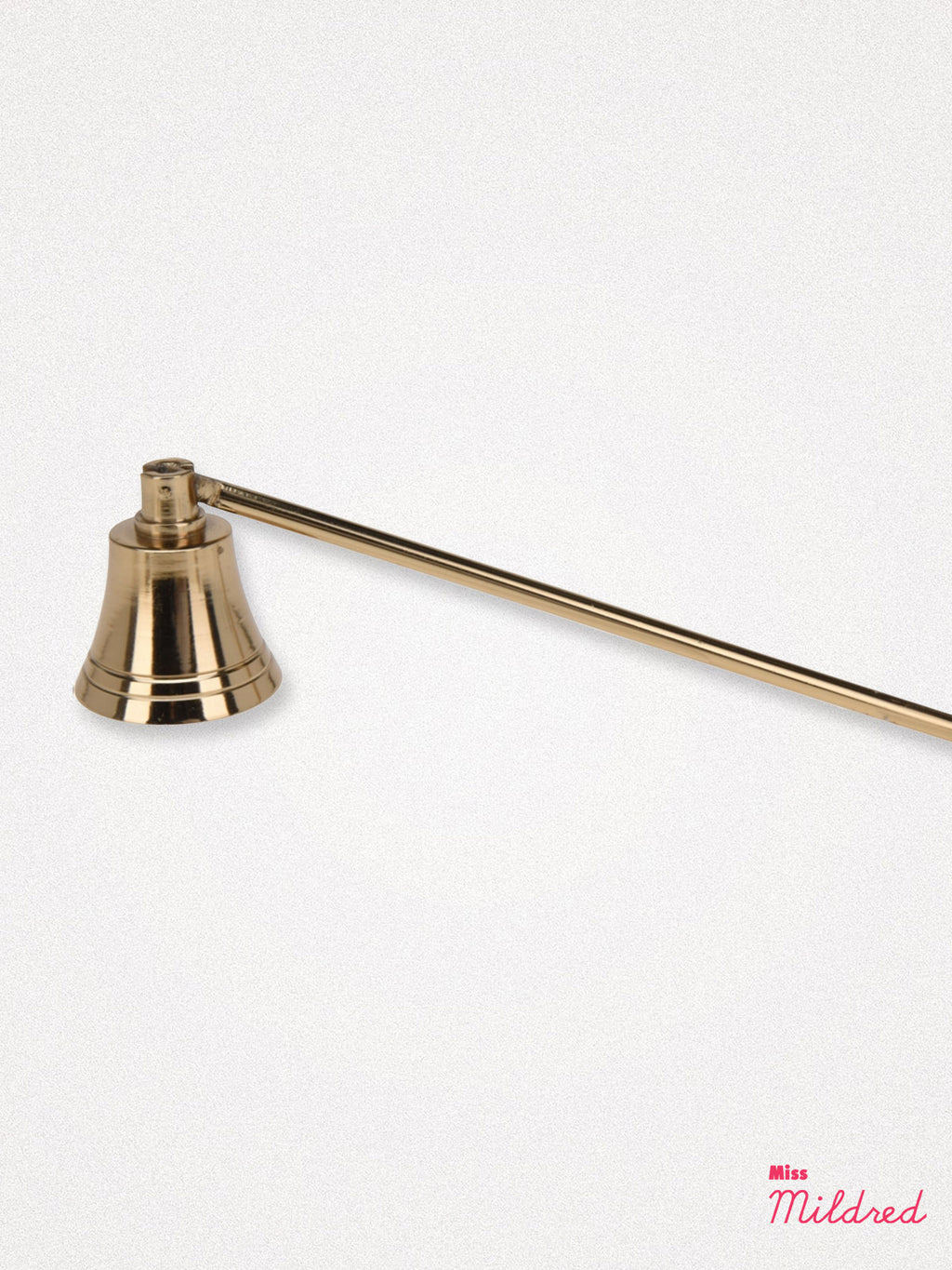 Metal Candle Snuffer - Gold