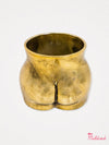 Booty Ceramic Jar / Pot Gold - Large