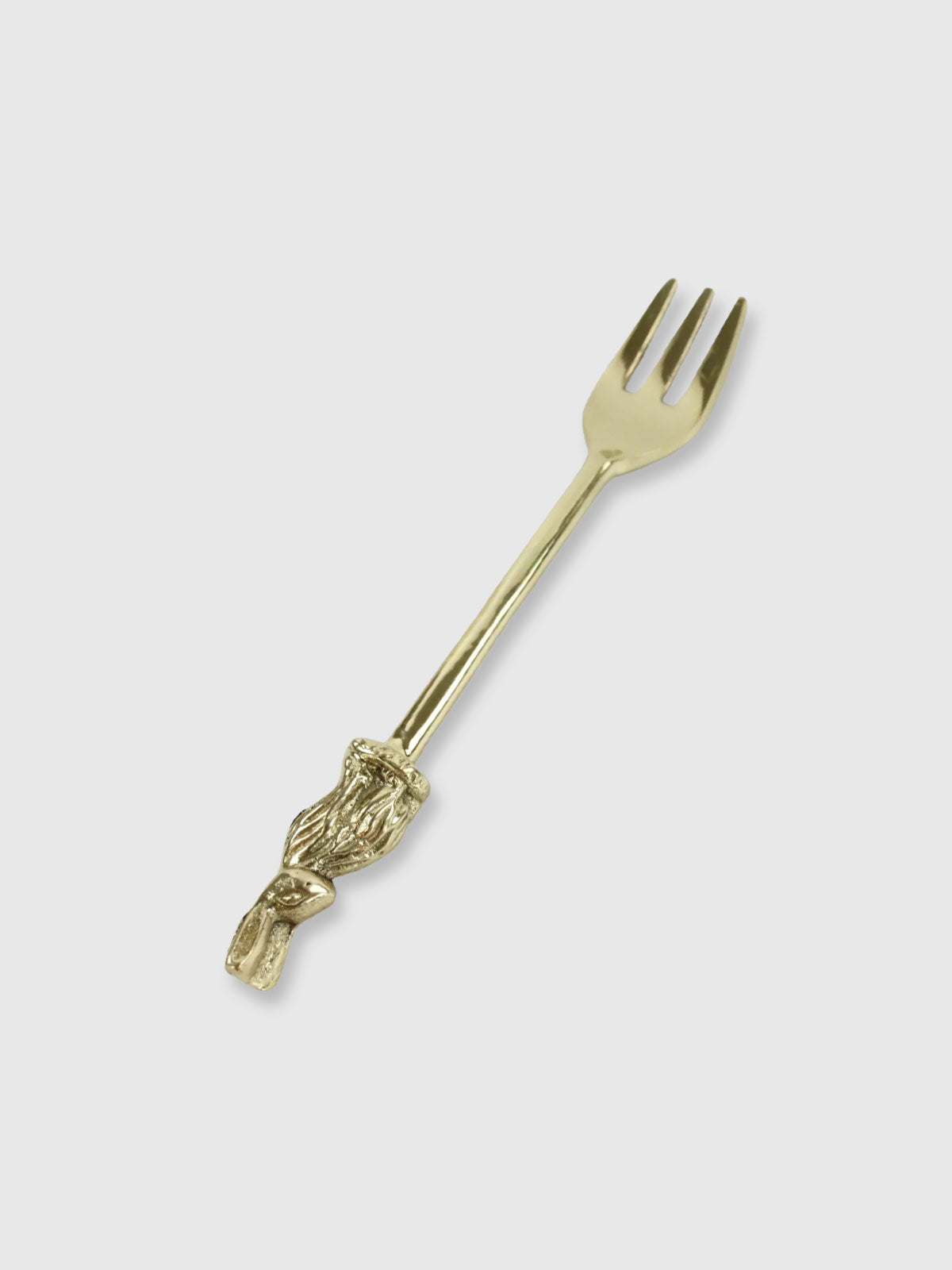Rabbit Shape Cake Forks Gold - Set of 4