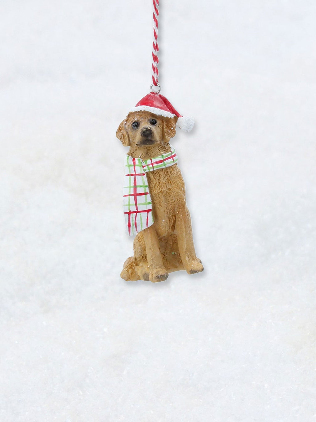 Christmas Decoration - Golden Labrador Dog