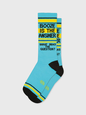 Gumball Poodle - Booze is the Answer Socks