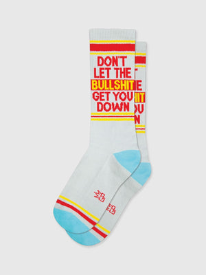 Gumball Poodle - Don't Let The Bullshit Get You Down Socks
