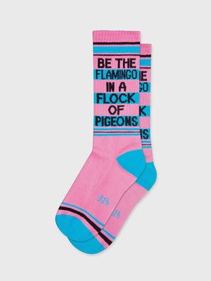 Gumball Poodle - Be The Flamingo In A Flock Of Pigeons Socks
