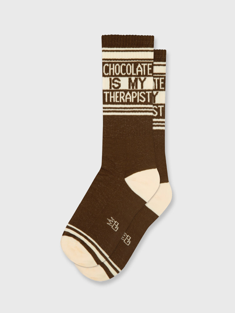 Gumball Poodle - Chocolate Is My Therapist Socks