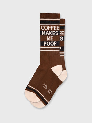 Gumball Poodle - Coffee Makes Me Poop Socks