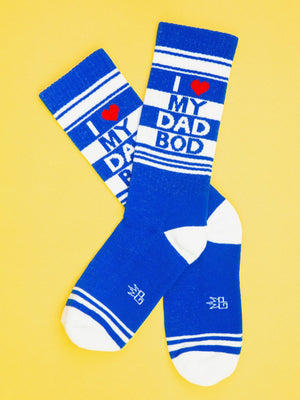 Gumball Poodle - I Love My Dad Bod Socks