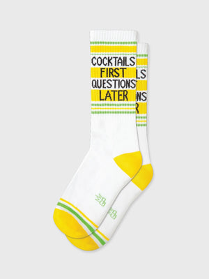 Gumball Poodle - Cocktails First Questions Later Socks