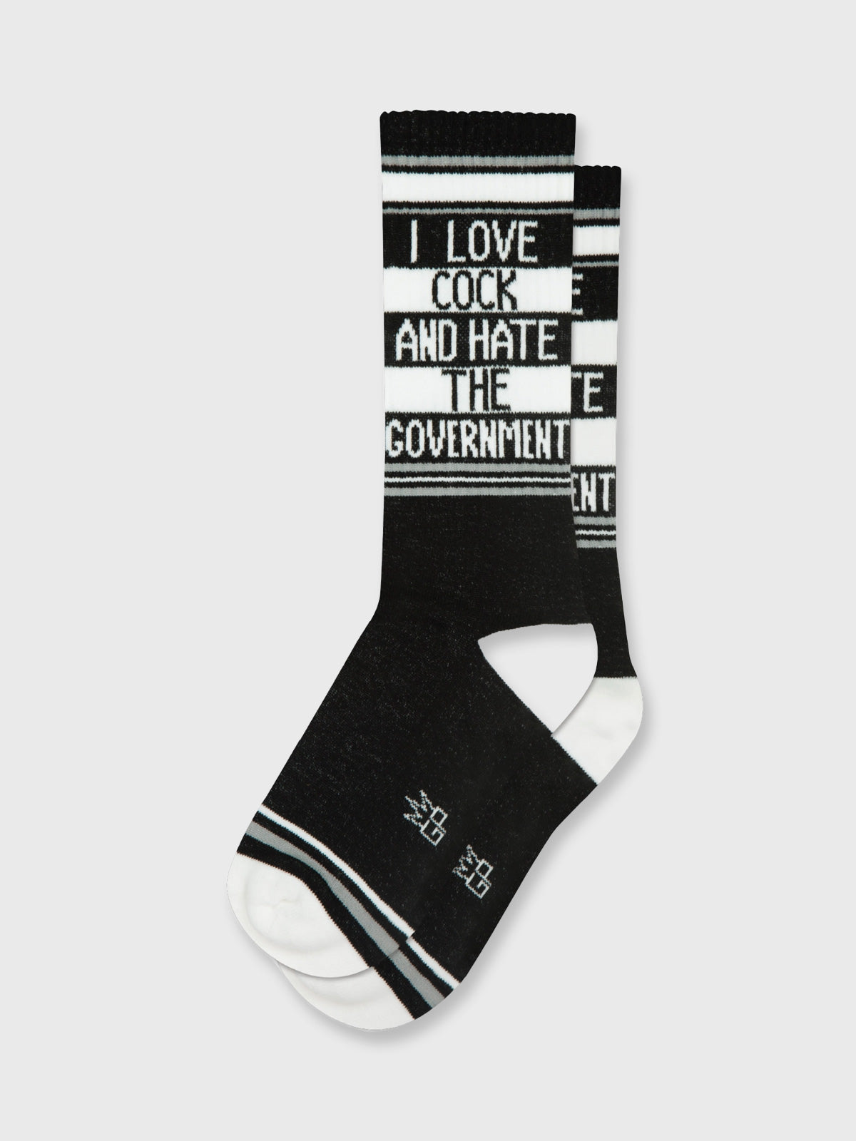 Gumball Poodle Socks - Love Cock, Hate Government