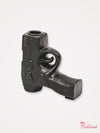 Gun Shaped Candle Holder - Black