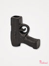 Gun Shaped Ceramic Bud Vase - Black