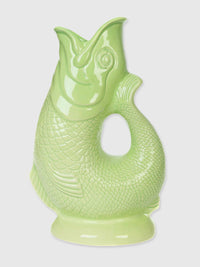 Gurgly Glug Jug Vase Extra Large - Apple Green