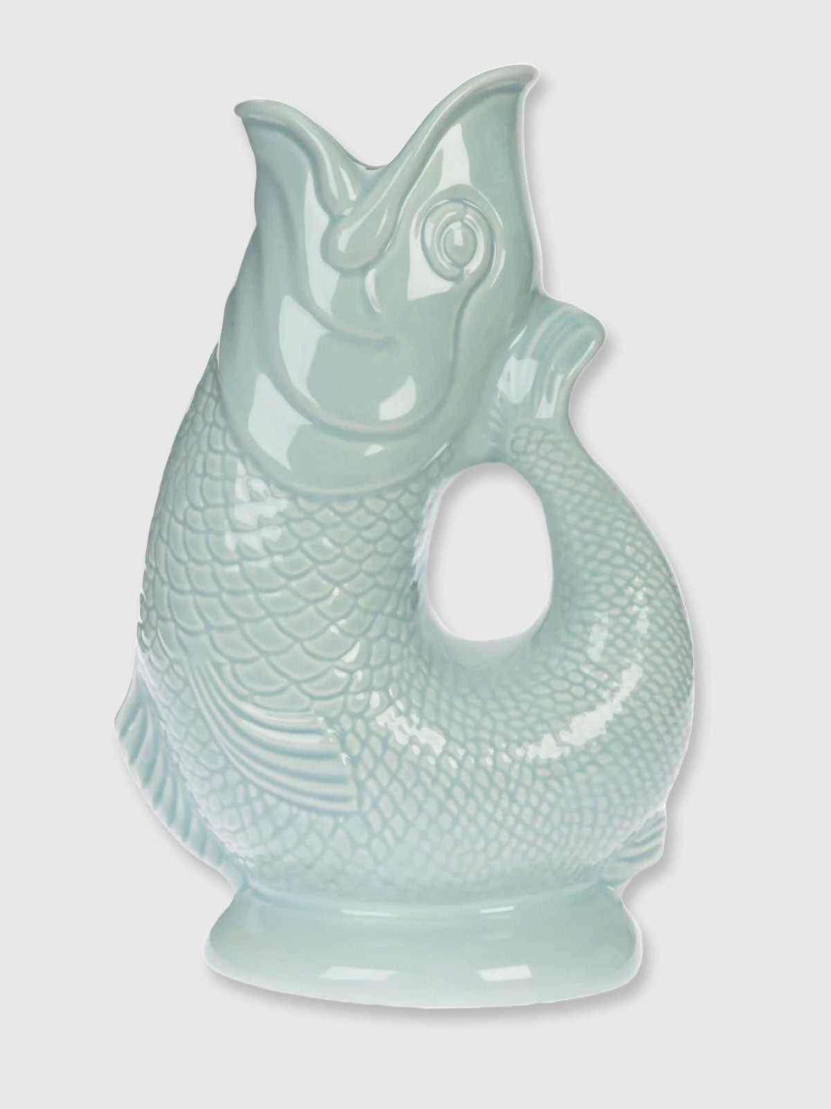 Gurgly Glug Jug Vase Extra Large - Air Blue