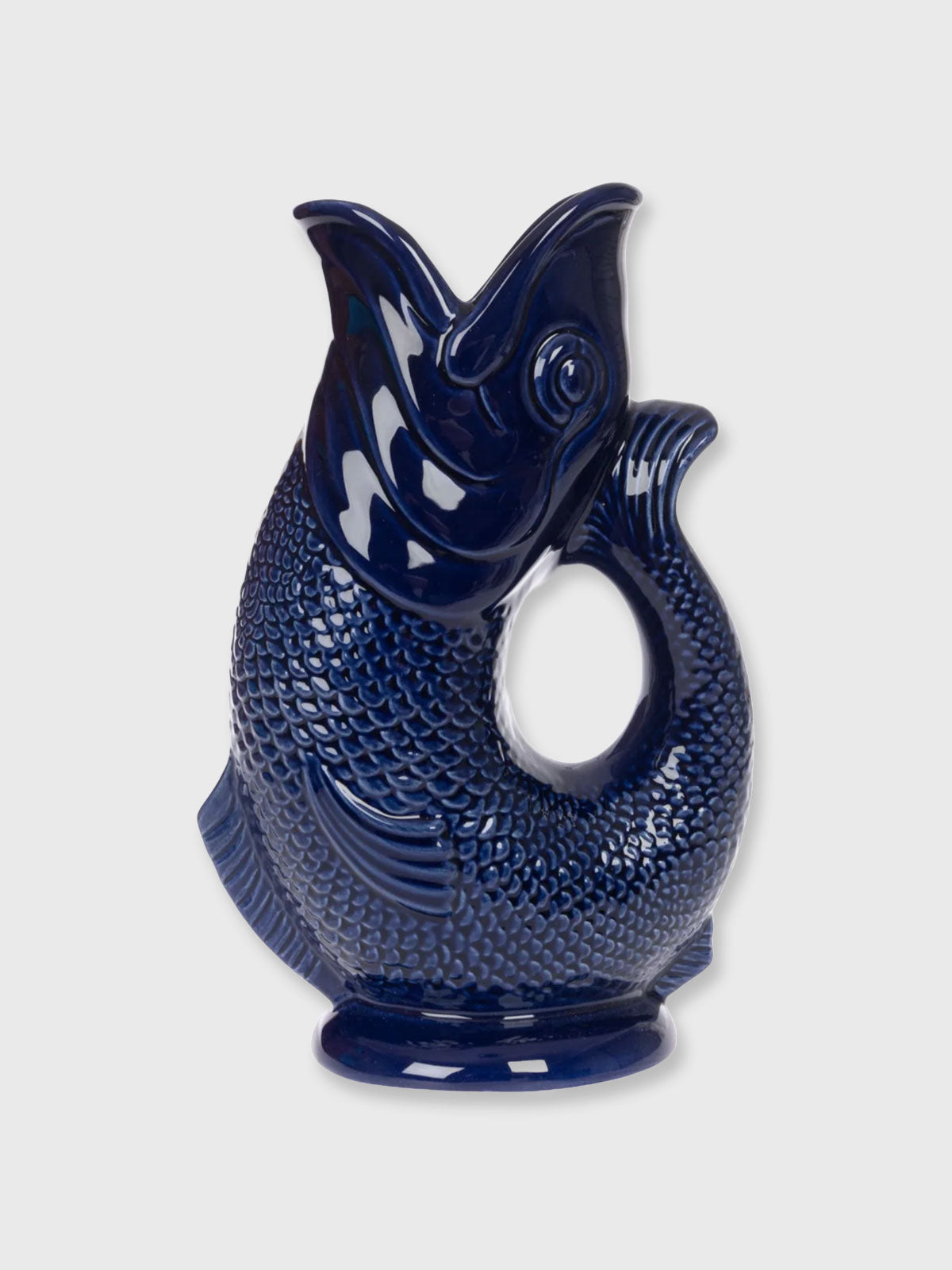 Gurgly Glug Jug Vase Large - Cobalt Blue