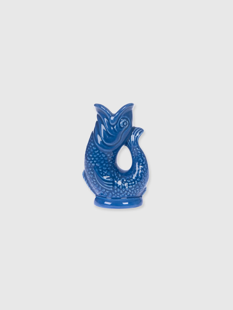 Gurgly Glug Jug Vase Mini Small - Azure Blue