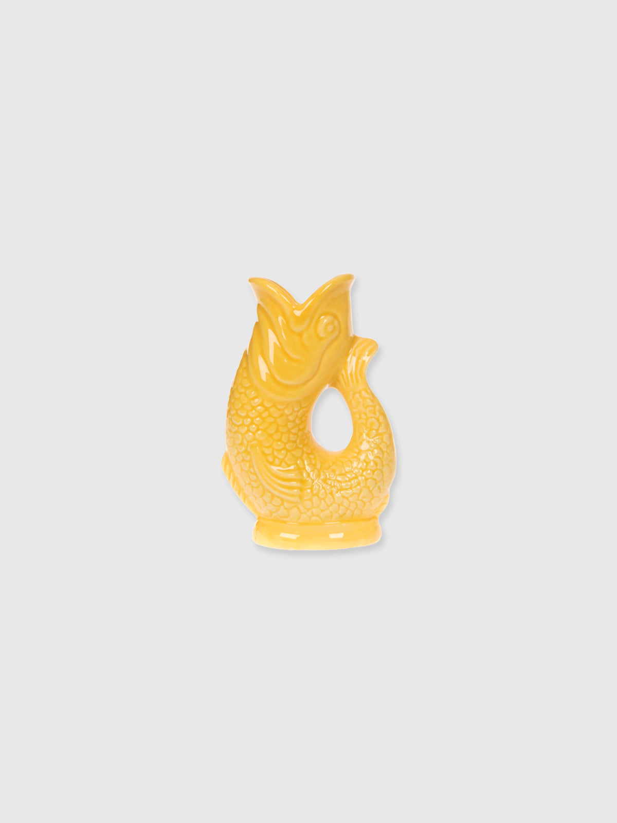 Gurgly Glug Jug Vase Mini Small - Yellow