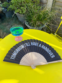 Fisura - Tomorrow I'll Have A Hangover Fan - Black