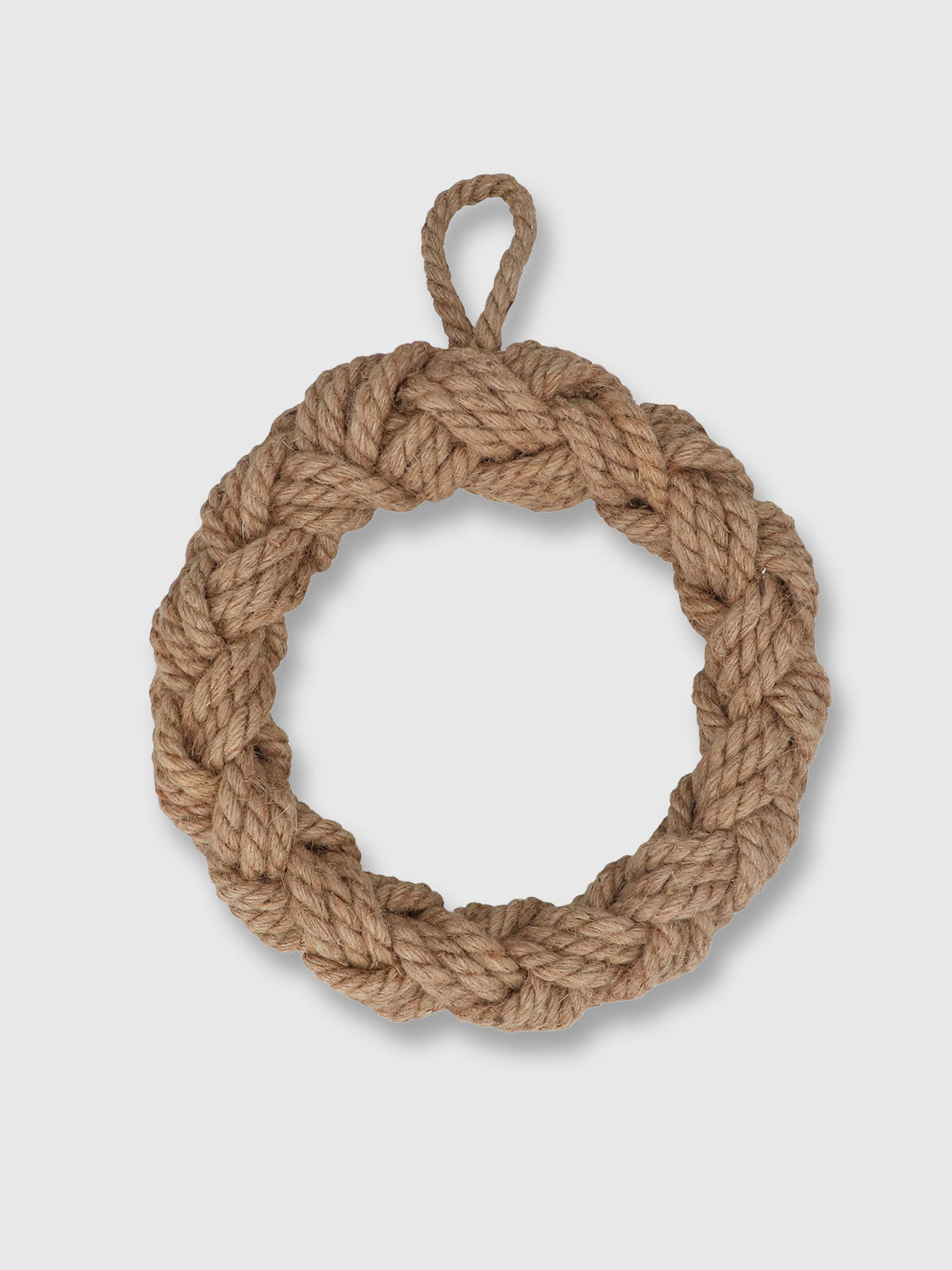 Nautical Woven Rope Wreath Round Wreath - 31cm