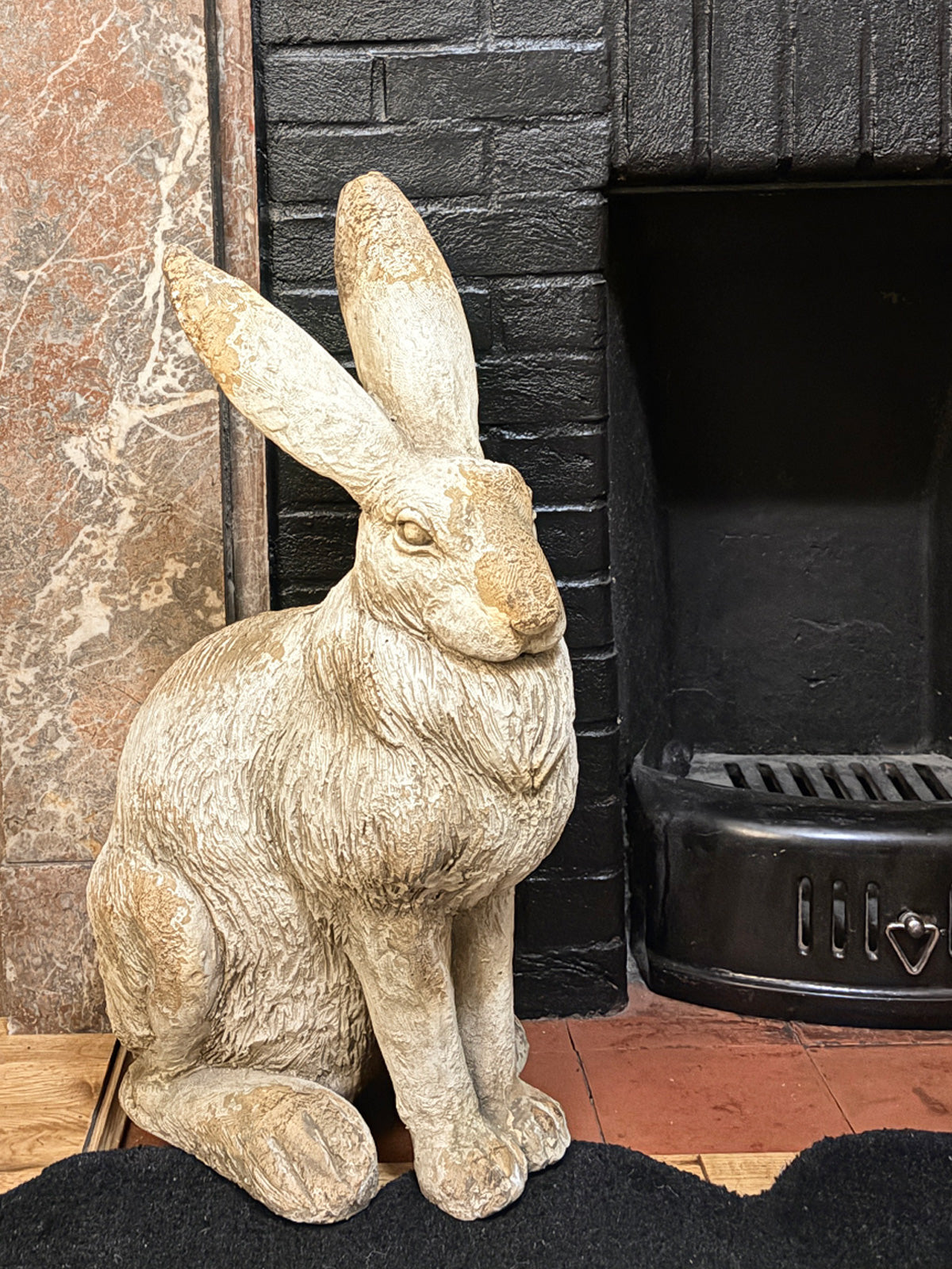 Large Hare Rabbit Garden Statue - 56cm